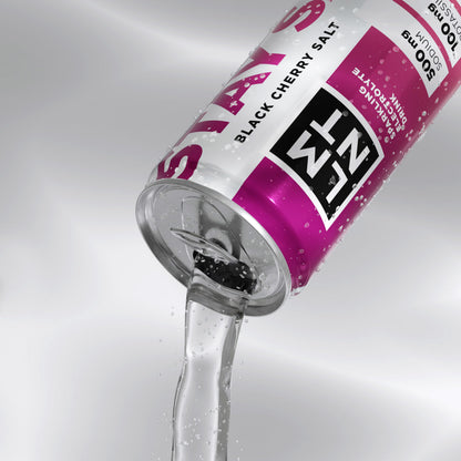 LMNT Sparkling Electrolyte Drink - Black Cherry Lime | 12-Count
