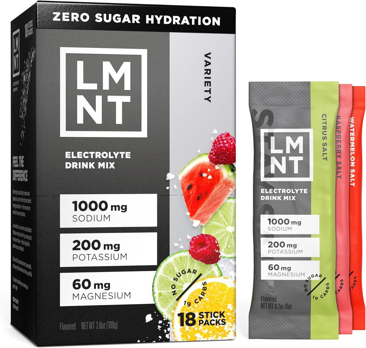 LMNT Zero-Sugar Electrolytes