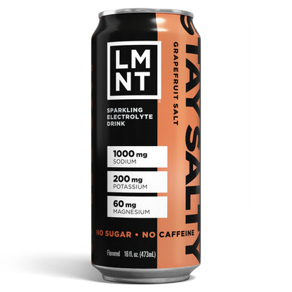 LMNT Sparkling Electrolyte Drink - Black Cherry Lime | 12-Count