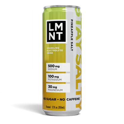 LMNT Sparkling Electrolyte Drink - Black Cherry Lime | 12-Count